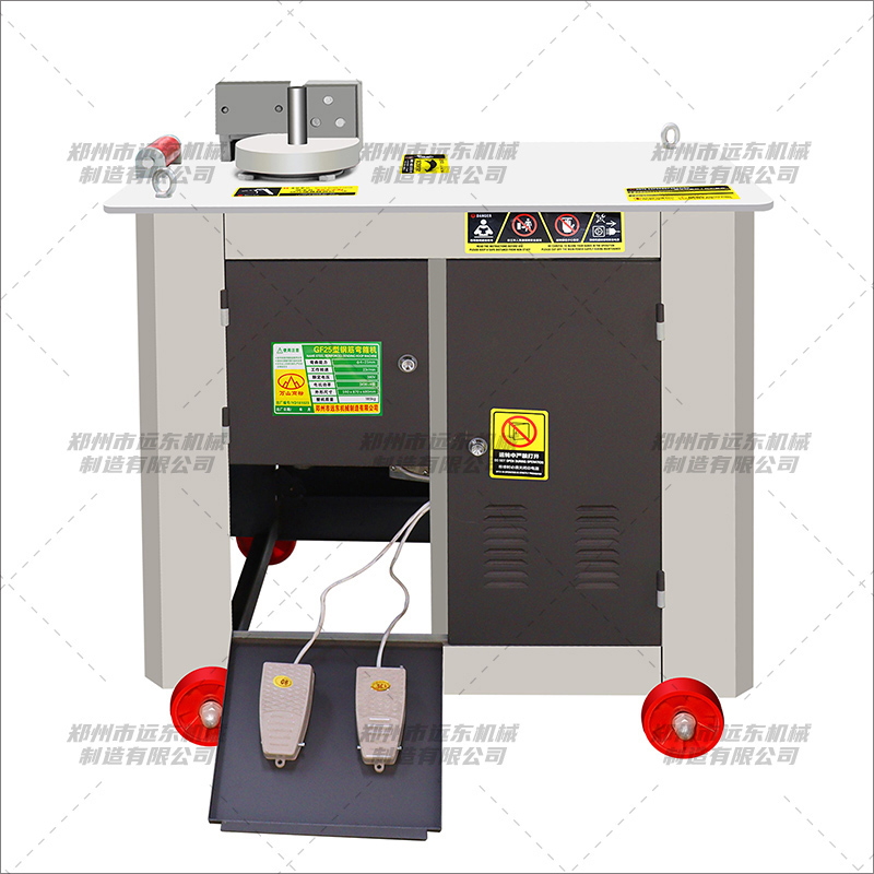 GF25型加重鋼筋彎箍機(jī)(圖1) GF25型加重鋼筋彎箍機(jī)(圖1)
