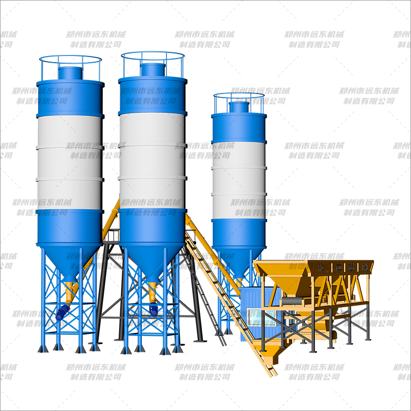 HZS35(750+3倉)混凝土攪拌站(圖2) HZS35(750+3倉)混凝土攪拌站(圖2)